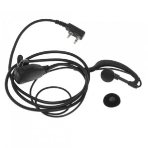 pazari4all.gr-Ακουστικό ear hook UHF/VHF με PTT μικρόφωνο για ασύρματο πομποδέκτη BF-888/UV-5R/UV-82 BAOFENG -OEM