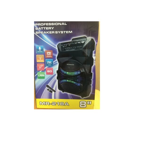 pazari4all.gr-Φορητό Ηχείο & Καραόκε MEIRENDE MR-218 80W