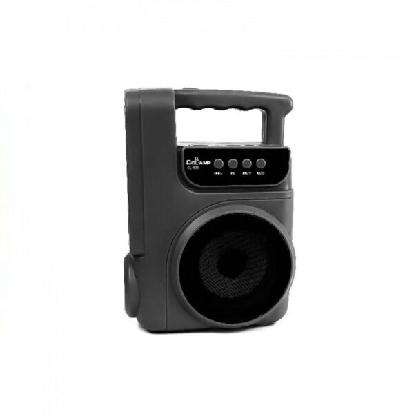 pazari4all.gr-Ηλιακό Φορητό Bluetooth Ηχείο-Φακός-Φωτιστικό-Radio CCLAMP CL-830