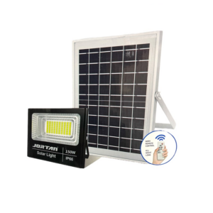 pazari4all.gr-Ηλιακός προβολέας LED 150 Watt  με φωτοβολταϊκό πάνελ και Τηλεχειριστήριο - OEM
