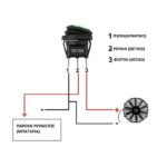 Διακόπτης On/Off 12V 20A (max) 3 pins κόκκινο OEM-pazari4all.gr