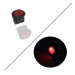 Διακόπτης On/Off 12V 20A (max) 3 pins κόκκινο OEM-pazari4all.gr