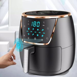 pazari4all.gr-Ψηφιακή φριτέζα αέρα Q-G28 Digital Touch Air Fryer -7,5L 1500W Andowl 