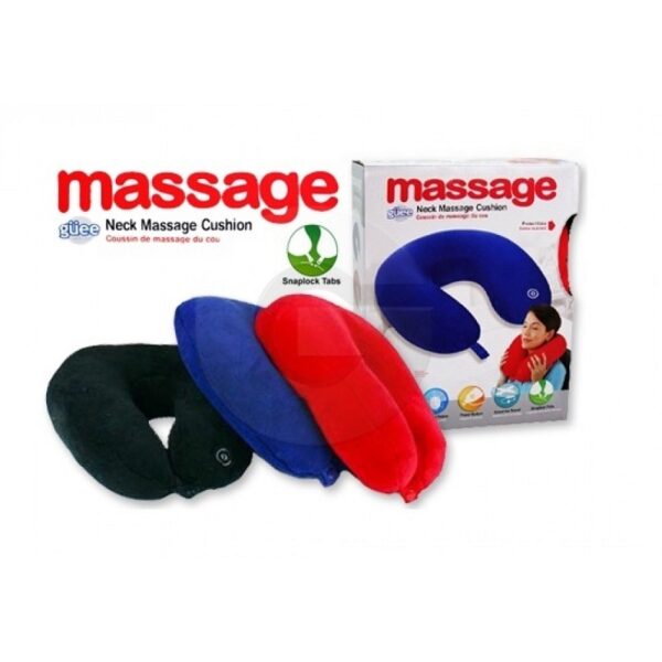pazari4all.gr- Συσκευή μασάζ λαιμού neck massage cushion - OEM