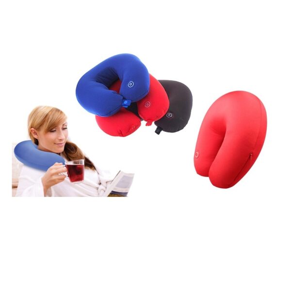 pazari4all.gr- Συσκευή μασάζ λαιμού neck massage cushion - OEM