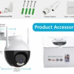 IP Κάμερα Ασφαλείας 1080P 4MP με WiFi & Φως LED OEM.-pazari4all.gr