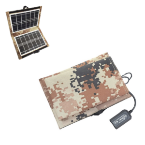 pazari4all.gr-Ηλιακό Πάνελ Φόρτισης USB 7,2W Αναδιπλούμενο Με Υφασμάτινο Κάλυμμα CL-670 CCLAMP