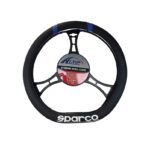 pazari4all.gr-Κάλλυμα τιμονιού αυτοκινήτου Sparco από 36 έως 37εκ. μπλε ρίγες - ΟΕΜ