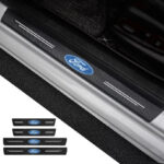 Σετ Προστατευτικά Εσωτερικά Μασπιέ Πόρτας FORD Carbon Style Αυτοκόλλητα-Pazari4all.gr