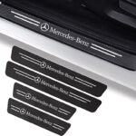 Σετ Προστατευτικά Εσωτερικά Μασπιέ Πόρτας MERCEDES-BENZ Carbon Style Αυτοκόλλητα-Pazari4all.gr