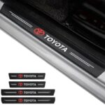 Σετ Προστατευτικά Εσωτερικά Μασπιέ Πόρτας TOYOTA Carbon Style Αυτοκόλλητα-Pazari4all.gr