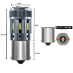 Μονοπολικές λάμπες Λευκό Σετ 54 watt Led 6000k 1156 YAO-Pazari4all.gr