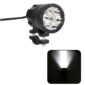 Σετ Προβολείς Ομίχλης LED UNIVERSAL Black Hermes Με Πλεξούδα Και Διακόπτη Τιμονίου Αδιάβροχο-Pazari4all.gr