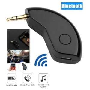 pazari4all.gr-Bluetooth Receiver 3.5mm Jack με ενσωματωμένο μικρόφωνο για το αυτοκίνητο BT-188 OEM