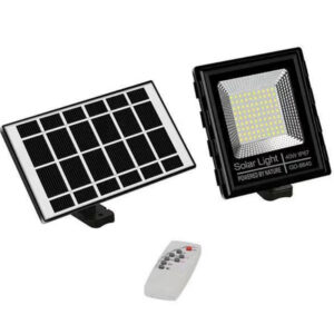 pazari4all.gr-Ηλιακός Προβολέας LED, 40W, Αδιάβροχος IP67 με Φωτοβολταϊκό Πάνελ, Τηλεχειριστήριο & Χρονοδιακόπτη