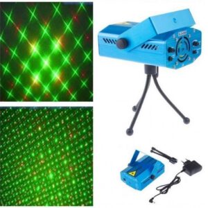 pazari4all.gr-Mini Φωτορυθμικό Laser Stage Lighting 50W Με Κόκκινο Και Πράσινο Χρώμα - ΟΕΜ