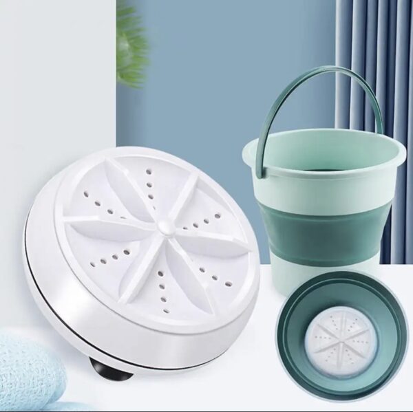 Mίνι Φορητό Πλυντήριο USB Turbine Wash Andowl Q-XY01-pazari4all.gr