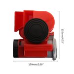 pazari4all -Κόρνα Αέρος Διπλή με Συμπιεστή 12V 139dB - ΟΕΜ