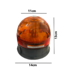 pazari4all -Φάρος Μαγνητικός Αυτοκινήτου LED 9-30V Αδιάβροχος - Πορτοκαλί - ΟΕΜ