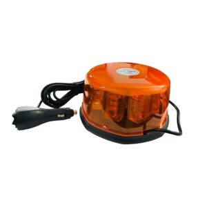 pazari4all -Φάρος Μαγνητικός Αυτοκινήτου LED 12-24V Αδιάβροχος - Πορτοκαλί - ΟΕΜ