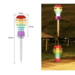 pazari4all -Ηλιακά φωτιστικά για γκαζόν Solar lawn light- 2τεμ. - ΟΕΜ