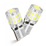 2 Τεμάχια T10 LED 12V/24V 30 SMD 300LM 3W ψυχρό λευκό 6500Κ A620-W-T10-2 NOVSIGHT-Pazari4all.gr