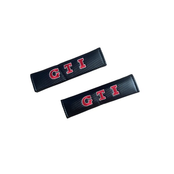 pazari4all - Μαξιλαράκια Ζώνης Carbon GTI Σετ Χρώμα Μαύρο - ΟΕΜ