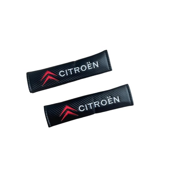 pazari4all - Μαξιλαράκια Ζώνης Carbon CITROEN Σετ Χρώμα Μαύρο - ΟΕΜ
