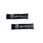 pazari4all - Μαξιλαράκια Ζώνης Carbon ALFA ROMEO Σετ Χρώμα Μαύρο - ΟΕΜ