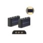 pazari4all -Σετ LED αδιάβροχα ηλιακά φωτιστικά τοίχου με 6 SMD και ενσωματωμένο πάνελ σε θερμό λευκό φωτισμό DY-7  2τμχ OEM