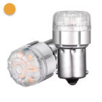 Ψείρες LED 1156 Canbus 9-18V Πορτοκαλί Φωτισμού NovSight A500-SL2-1156O 2τμχ-Pazari4all.gr