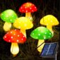 pazari4all - Ηλιακά φωτιστικά led μανιτάρια εξωτερικού χώρου σετ 6 τεμάχια ΟΕΜ
