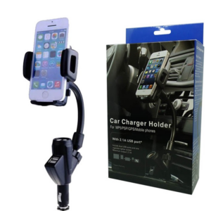 pazari4all -Βάση κινητού αυτοκινήτου με φορτιστή 2 σε 1 Car Charger Holder ΟΕΜ