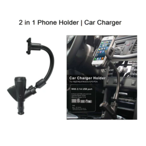 pazari4all -Βάση κινητού αυτοκινήτου με φορτιστή 2 σε 1 Car Charger Holder ΟΕΜ