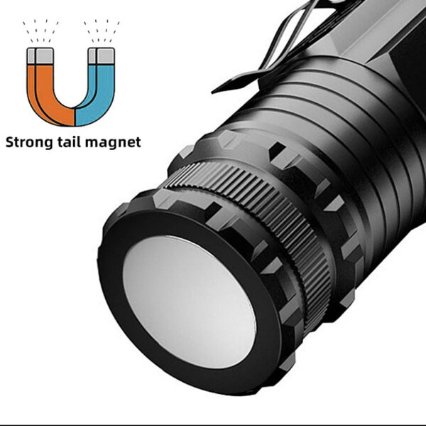 Mini TurboΦακουδάκι Tactical 3xLED P50 Αλουμινίου Μαύρος-Pazari4all.gr