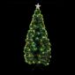 pazari4all - Χριστουγεννιάτικο Δέντρο με Λαμπάκια και Στολίδια Μπαλίτσες 1,50m – OEM.