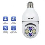 pazari4all - IP Κάμερα Παρακολούθησης Wi-Fi 1080P E27 Εσωτερικού και Εξωτερικού Χώρου με Νυχτερινή Λήψη 355°  ΟΕΜ