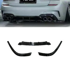 pazari4all - Πίσω Προφυλακτήρας Αυτοκινήτου Lip Extension Spoiler 1,60cm Μαύρο Γυαλιστερό - ΟΕΜ