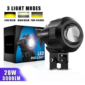 pazari4all - Προβολέας Novsight WL10 Α500 Laser Gun 20W 3000LM Λευκό & Κίτρινο 3 σε 1 