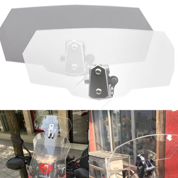 pazari4all -Universal Προέκταση Ζελατίνας Μοτοσικλέτας 12.5cm G116 – Φιμέ OEM