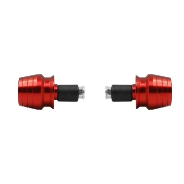 pazari4all - Aντίβαρα τιμονιού μηχανής Φ30 x 35mm W14149 – Motorcycle handlebar plug Κόκκινο