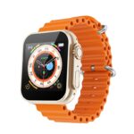 pazari4all - Smartwatch με παλμογράφο και απάντηση κλήσεων – μηνυμάτων U8 Ultra χρυσό - ΟΕΜ