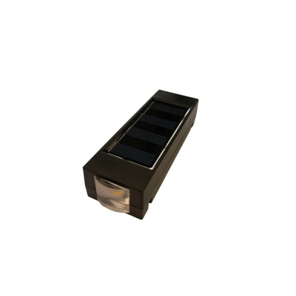 pazari4all - LED Ηλιακό διπλό φωτιστικό 2 SMD θερμό λευκό με αισθητήρα φωτός - ΟΕΜ