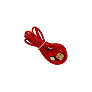 pazari4all - Καλώδιο Speed Braided USB 2.0 to micro USB 2m Κόκκινο TM-502