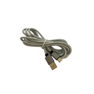 pazari4all - Καλώδιο Speed Braided USB 2.0 to micro USB 2m Ασημί TM-502 