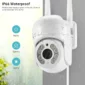 pazari4all - IP Κάμερα Παρακολούθησης Wi-Fi 1080p Αδιάβροχη με Αμφίδρομη Επικοινωνία και Φακό 3,6mm JT-8160QJ