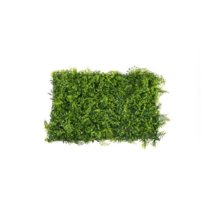 pazari4all - Συνθετικό Πάνελ Φυλλωσιάς για κάθετους κήπους Φύλλα Νάνος Φτέρη – Νάνος Κισσός – Δανάη Πράσινο 60x40cm – OEM