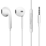 pazari4all - Ακουστικά Κινητού Handsfree Earbuds με Βύσμα Jack 3.5mm Treqa EP-752 Λευκό