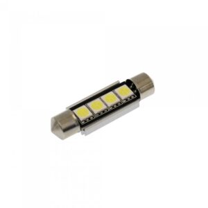 pazari4all - C5W LED Canbus πλαφονιέρας (σωλήνας) 41mm 4 SMD ψυχρό λευκό 12V 6000K 1 τεμ. ΟΕΜ