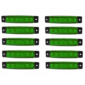pazari4all - LED Φώτα Όγκου Φορτηγών IP66 Πράσινα 12v 10 τεμάχια – ΟΕΜ
